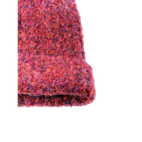 Dillards Reddish Fuzzy Tan Pom Beanie Hat Head Cover Hat One Size - Picture 8 of 11